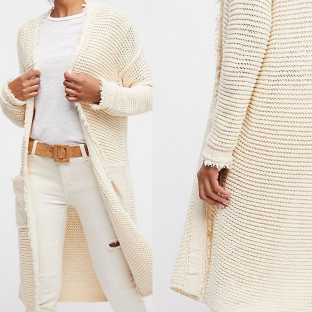 Free People Open Cardigan